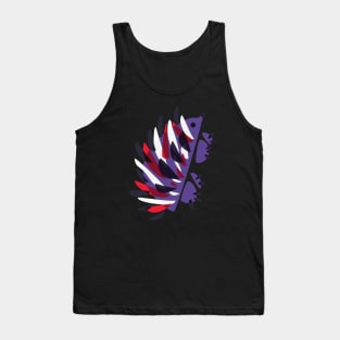 Cute Purple Hedgehog Tank Top